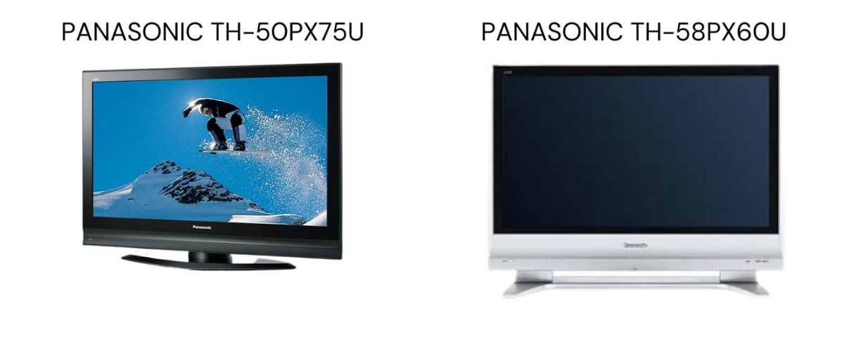 50” Plasma TV for $1,500 and 58” Plasma for $2,100!